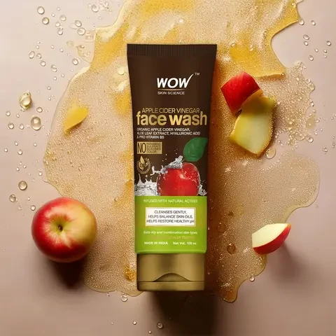 Apple Cider Vinegar Face Wash - 100 ml Tube