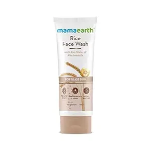 MAMAEARTH Rice Water Face Wash with Niacinamide - 100 ml