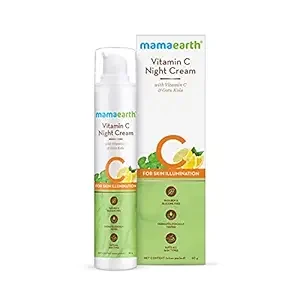 Mamaearth Vitamin C Night Cream for Skin Illumination - 50g