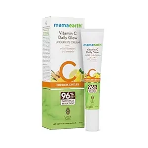 MAMAEARTH Vitamin C Daily Glow Under Eye Cream - 20g