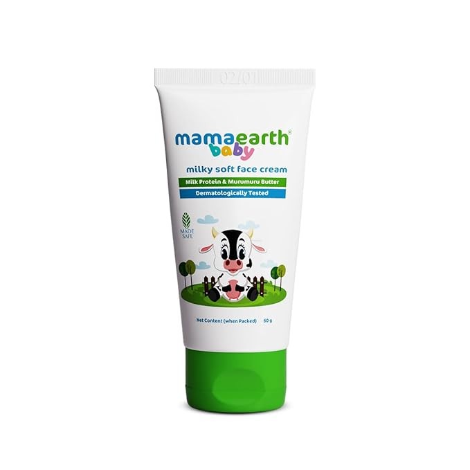 Mamaearth Milky Soft Baby Face Cream - 60 ml
