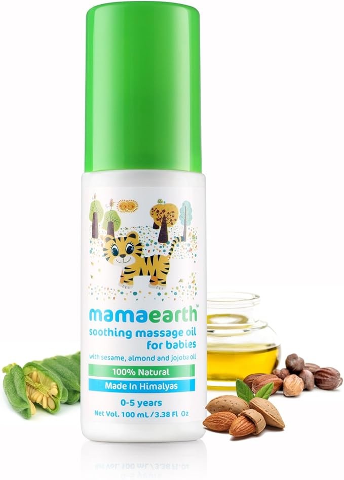 Mamaearth Soothing Massage Oil for Babies - 100 ml