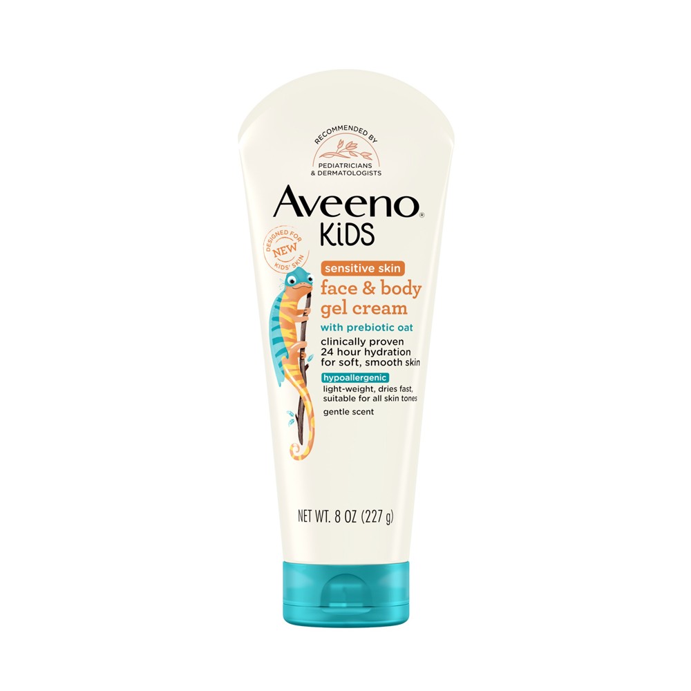 Aveeno Kids Sensitive Skin Face & Body Gel Cream