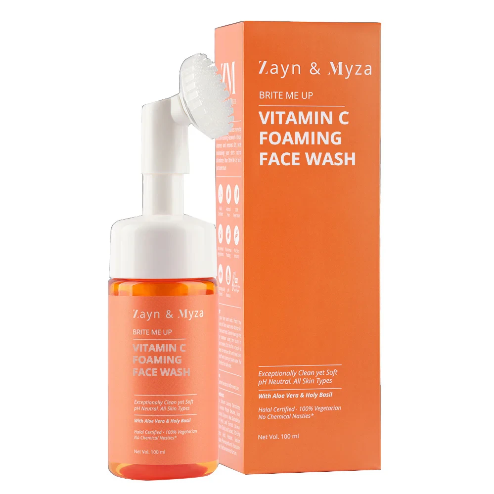 Zayn & Myza Foaming Face Wash (100ml) - Vitamin C (BD)